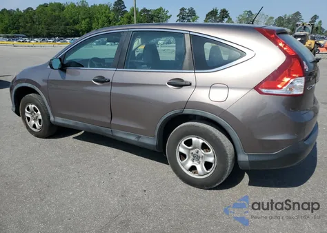 2013 Honda Cr-V Lx из США, поврежденный, VIN 5J6RM4H37DL030953